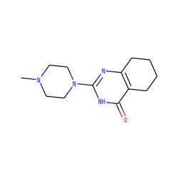 CN1CCN(c2nc3c(c(=O)[nH]2)CCCC3)CC1 ZINC000005051844