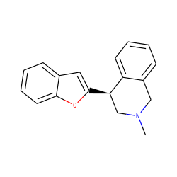 CN1Cc2ccccc2[C@H](c2cc3ccccc3o2)C1 ZINC000149580000