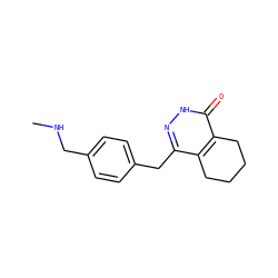 CNCc1ccc(Cc2n[nH]c(=O)c3c2CCCC3)cc1 ZINC000167020623