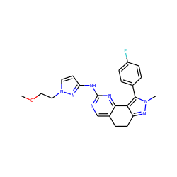 COCCn1ccc(Nc2ncc3c(n2)-c2c(nn(C)c2-c2ccc(F)cc2)CC3)n1 ZINC000141180906