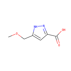 COCc1cc(C(=O)O)n[nH]1 ZINC000006718938