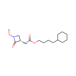 CON1C[C@H](NC(=O)OCCCCC2CCCCC2)C1=O ZINC001772631958