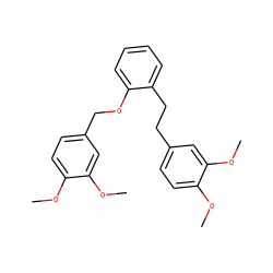 COc1ccc(CCc2ccccc2OCc2ccc(OC)c(OC)c2)cc1OC ZINC000169311009