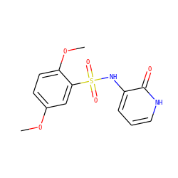 COc1ccc(OC)c(S(=O)(=O)Nc2ccc[nH]c2=O)c1 ZINC000004386140