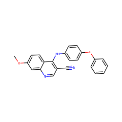 COc1ccc2c(Nc3ccc(Oc4ccccc4)cc3)c(C#N)cnc2c1 ZINC000026718965