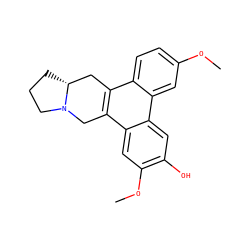 COc1ccc2c3c(c4cc(OC)c(O)cc4c2c1)CN1CCC[C@@H]1C3 ZINC000014824801