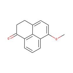 COc1ccc2c3c(cccc13)C(=O)CC2 ZINC000000068718