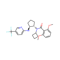 COc1cccc(OC)c1C(=O)N(C1CCC1)[C@H]1CCC[C@@H]1Nc1ccc(C(F)(F)F)cn1 ZINC001772603497
