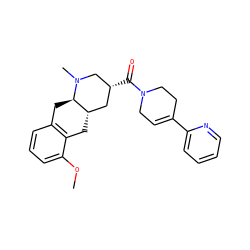 COc1cccc2c1C[C@H]1C[C@@H](C(=O)N3CC=C(c4ccccn4)CC3)CN(C)[C@@H]1C2 ZINC000028950415