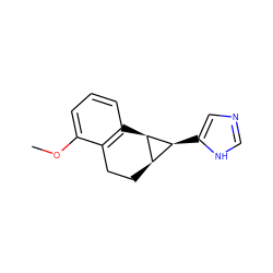 COc1cccc2c1CC[C@@H]1[C@H](c3cnc[nH]3)[C@H]21 ZINC000013554826