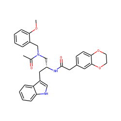 COc1ccccc1CN(C[C@@H](Cc1c[nH]c2ccccc12)NC(=O)Cc1ccc2c(c1)OCCO2)C(C)=O ZINC000029400831