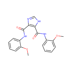 COc1ccccc1NC(=O)c1nc[nH]c1C(=O)Nc1ccccc1OC ZINC000000831474