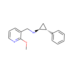 COc1ncccc1CN[C@H]1C[C@@H]1c1ccccc1 ZINC000095006941