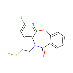 CSCCN1C(=O)c2ccccc2Oc2nc(Cl)ccc21 ZINC000006485341