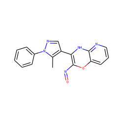 Cc1c(C2=C(N=O)Oc3cccnc3N2)cnn1-c1ccccc1 ZINC001772586416
