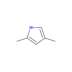 Cc1c[nH]c(C)c1 ZINC000001574400