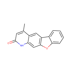 Cc1cc(=O)[nH]c2cc3oc4ccccc4c3cc12 ZINC000008830788