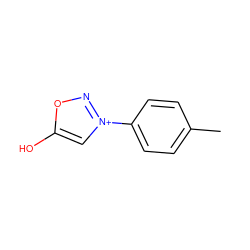 Cc1ccc(-[n+]2cc(O)on2)cc1 ZINC000001668375