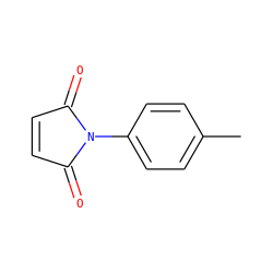 Cc1ccc(N2C(=O)C=CC2=O)cc1 ZINC000000094134