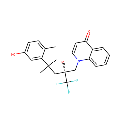 Cc1ccc(O)cc1C(C)(C)C[C@@](O)(Cn1ccc(=O)c2ccccc21)C(F)(F)F ZINC000034802042