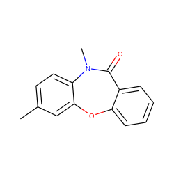 Cc1ccc2c(c1)Oc1ccccc1C(=O)N2C ZINC000006522951
