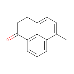 Cc1ccc2c3c(cccc13)C(=O)CC2 ZINC000003132830