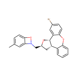 Cc1ccc2on(C[C@@H]3C[C@H]4c5ccccc5Oc5ccc(Br)cc5[C@H]4O3)c2c1 ZINC000028525032