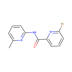 Cc1cccc(NC(=O)c2cccc(Br)n2)n1 ZINC000028137306