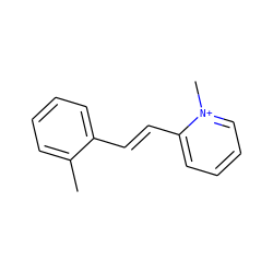 Cc1ccccc1/C=C/c1cccc[n+]1C ZINC000005002301