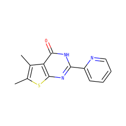 Cc1sc2nc(-c3ccccn3)[nH]c(=O)c2c1C ZINC000000388026