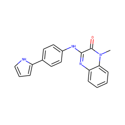 Cn1c(=O)c(Nc2ccc(-c3ccc[nH]3)cc2)nc2ccccc21 ZINC000028522720