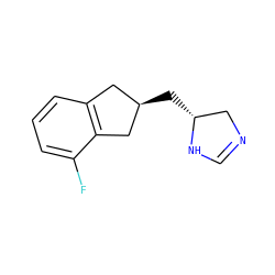 Fc1cccc2c1C[C@H](C[C@@H]1CN=CN1)C2 ZINC000013862117