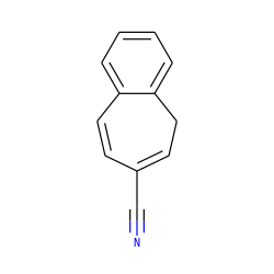 N#CC1=CCc2ccccc2C=C1 ZINC000169352509