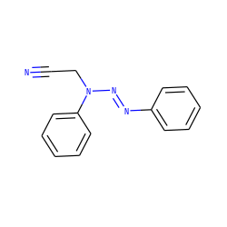 N#CCN(N=Nc1ccccc1)c1ccccc1 ZINC000254015186