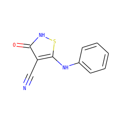 N#Cc1c(Nc2ccccc2)s[nH]c1=O ZINC000015924361