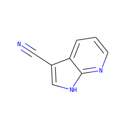 N#Cc1c[nH]c2ncccc12 ZINC000014984912