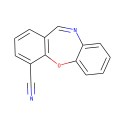 N#Cc1cccc2c1Oc1ccccc1N=C2 ZINC000060122909