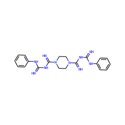 N=C(NC(=N)N1CCN(C(=N)NC(=N)Nc2ccccc2)CC1)Nc1ccccc1 ZINC001772602108