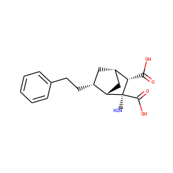 N[C@@]1(C(=O)O)[C@@H](C(=O)O)[C@@H]2C[C@H]1[C@H](CCc1ccccc1)C2 ZINC000064549487