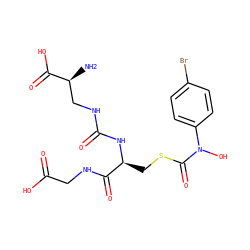 N[C@@H](CNC(=O)N[C@@H](CSC(=O)N(O)c1ccc(Br)cc1)C(=O)NCC(=O)O)C(=O)O ZINC000096316653