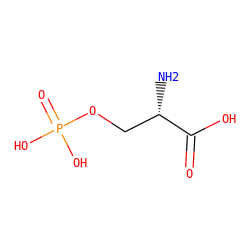N[C@@H](COP(=O)(O)O)C(=O)O ZINC000003869280