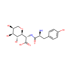 N[C@@H](Cc1ccc(O)cc1)C(=O)N[C@H](C(=O)O)[C@@H]1OC[C@H](O)[C@H](O)[C@H]1O ZINC000027754547