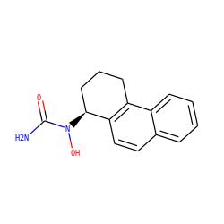 NC(=O)N(O)[C@H]1CCCc2c1ccc1ccccc21 ZINC000000005523