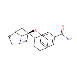 NC(=O)c1cccc(O[C@H]2C[C@@H]3CC[C@H](C2)N3CC2CCCCC2)c1 ZINC000101366378