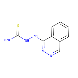 NC(=S)NNc1nncc2ccccc12 ZINC001772626122