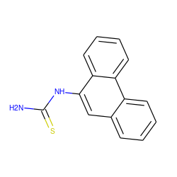 NC(=S)Nc1cc2ccccc2c2ccccc12 ZINC000008672498