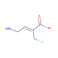 NC/C=C(\CF)C(=O)O ZINC000027868777