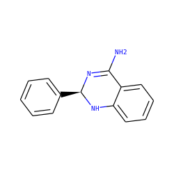 NC1=N[C@H](c2ccccc2)Nc2ccccc21 ZINC000000022225