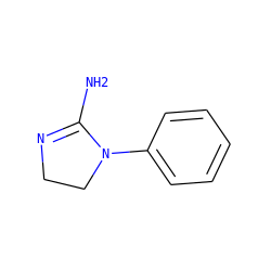 NC1=NCCN1c1ccccc1 ZINC000000139150