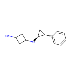 NC1CC(N[C@H]2C[C@@H]2c2ccccc2)C1 ZINC000087651809